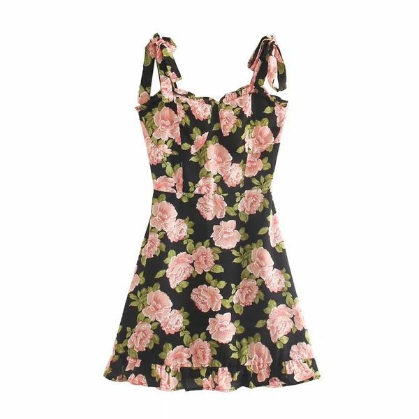 casual dresses sling strap off shoulder floral print mini woman dress summer leaves rose ruffles ladies for women -40, Black;gray
casual dresses sling strap off shoulder floral print mini woman dress summer leaves rose ruffles ladies for women -40, Black;gray