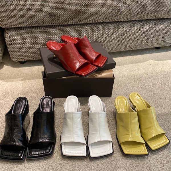 fashion square toe high heels shoes women slippers leather open ladies party beach sandals slides shoes1, Black
fashion square toe high heels shoes women slippers leather open ladies party beach sandals slides shoes1, Black