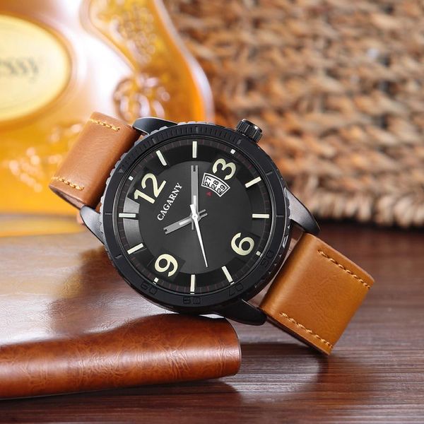 wristwatches reloj hombre watches men luxury original brand cagarny sport fashion wristwatch waterproof male leather, Slivery;brown
wristwatches reloj hombre watches men luxury original brand cagarny sport fashion wristwatch waterproof male leather, Slivery;brown