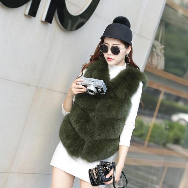 women's fur & faux natural real vest women pocket winter spring waistcoat short sleeveless jacket coats big casual fashion, Black
women's fur & faux natural real vest women pocket winter spring waistcoat short sleeveless jacket coats big casual fashion, Black