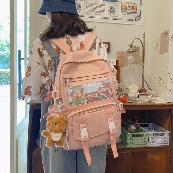luxury handbags schoolbag version harajuku female backpack 
luxury handbags schoolbag version harajuku female backpack