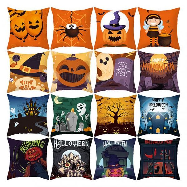 pillow case halloween ornament pillowcase cartoon pumpkin castle printed peachskin cushion cover home decorations
pillow case halloween ornament pillowcase cartoon pumpkin castle printed peachskin cushion cover home decorations