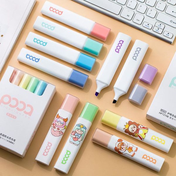 6pcs jumbo color highlighter marker pen set super soft 4mm tip retro candy spot liner drawing painting diy school supplies f236 highlighters, Black;red
6pcs jumbo color highlighter marker pen set super soft 4mm tip retro candy spot liner drawing painting diy school supplies f236 highlighters, Black;red