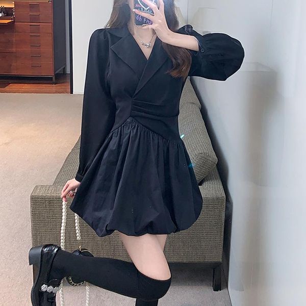 casual dresses irregular blazer dress women elegant office lady slim long sleeve korean fashion vintage mini black 2021 autumn, Black;gray
casual dresses irregular blazer dress women elegant office lady slim long sleeve korean fashion vintage mini black 2021 autumn, Black;gray