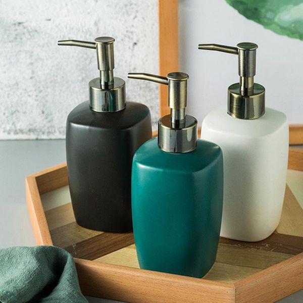 liquid soap dispenser bathroom accessories 380ml ceramic lotion storage bottle solid color
liquid soap dispenser bathroom accessories 380ml ceramic lotion storage bottle solid color
