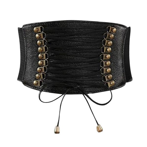 belts women elastic wide band tied waspie girl corset waist punk cincher belt pu leather ladies 066f, Black;brown
belts women elastic wide band tied waspie girl corset waist punk cincher belt pu leather ladies 066f, Black;brown