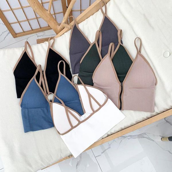 zipper crop brassiere womens cami camisole lingerie sleeveless sport bra slim fit bralette tube, White
zipper crop brassiere womens cami camisole lingerie sleeveless sport bra slim fit bralette tube, White