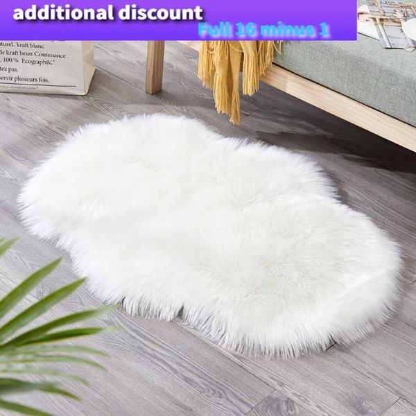 carpets 2021 wool imitation sheepskin rugs faux non slip bedroom shaggy carpet mats #nn1023
carpets 2021 wool imitation sheepskin rugs faux non slip bedroom shaggy carpet mats #nn1023