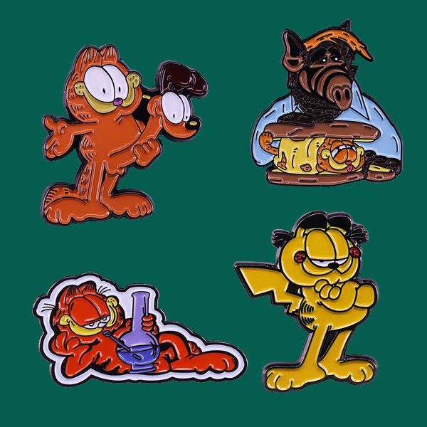 pins, brooches garfield brooch sandwich cats lazy fat cat odie the dog funny enamel pin 80s cartoon badge, Gray
pins, brooches garfield brooch sandwich cats lazy fat cat odie the dog funny enamel pin 80s cartoon badge, Gray