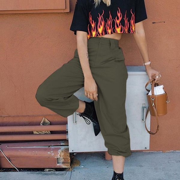women's pants & capris fashion 2021 spring summer arrivals women trousers loose street shoot sports casual pantsharon high, Black;white
women's pants & capris fashion 2021 spring summer arrivals women trousers loose street shoot sports casual pantsharon high, Black;white