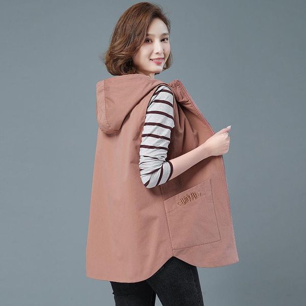 women's vests mid-length vest jacket spring autumn 2021 thin korean loose large size casual outerwear sleeveless -4xl y316, Black;white
women's vests mid-length vest jacket spring autumn 2021 thin korean loose large size casual outerwear sleeveless -4xl y316, Black;white