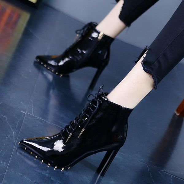women's plush boots, pointed winter shoes, rivets, side zippers, laces, black and beige, in 2021 boots
women's plush boots, pointed winter shoes, rivets, side zippers, laces, black and beige, in 2021 boots