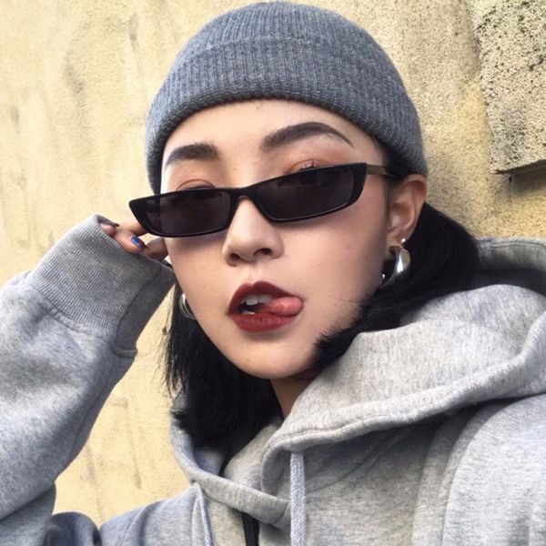 sunglasses 2021 classic fashion square small frame women men retro plastic glasses trendy brand design uv400, White;black
sunglasses 2021 classic fashion square small frame women men retro plastic glasses trendy brand design uv400, White;black