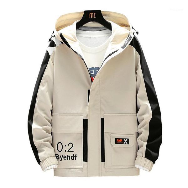 men's jackets male casual hooded coats outwear windbreaker 4xl bombre coat 2021 korean fashion spring autumn work thin jacket, Black;brown
men's jackets male casual hooded coats outwear windbreaker 4xl bombre coat 2021 korean fashion spring autumn work thin jacket, Black;brown