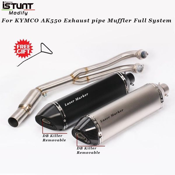 kymco ak 550 motorcycle exhaust pipe muffler full system escape with moveable db killer connect slip on for ak550
kymco ak 550 motorcycle exhaust pipe muffler full system escape with moveable db killer connect slip on for ak550