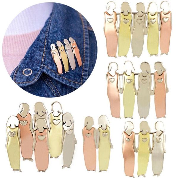 pins, brooches two-six sisters pin friends brooch handmade christmas xmas gift, Gray
pins, brooches two-six sisters pin friends brooch handmade christmas xmas gift, Gray