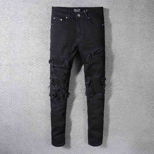 Men's Jeans Top Quality Amiry Mens Luxury Designer Denim Holes Trousers Biker Pants #569 ISWA, Blue
Men's Jeans Top Quality Amiry Mens Luxury Designer Denim Holes Trousers Biker Pants #569 ISWA, Blue