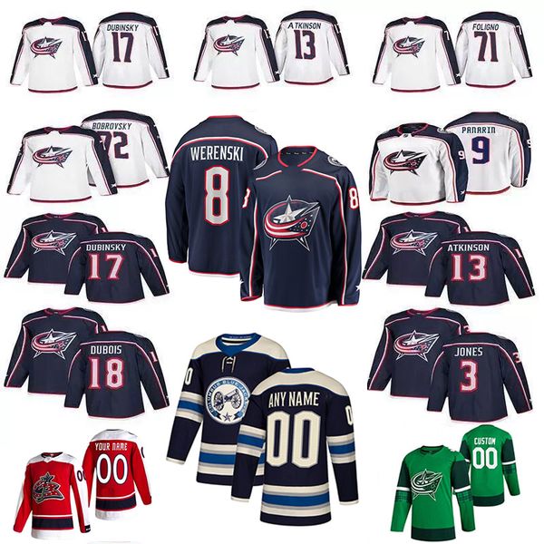custom columbus blue jackets jersey 8 zachary werenski 13 cam atkinson 29 patrik laine 3 seth jones oliver bjorkstrand elvis merzlikins nick, Black;red
custom columbus blue jackets jersey 8 zachary werenski 13 cam atkinson 29 patrik laine 3 seth jones oliver bjorkstrand elvis merzlikins nick, Black;red