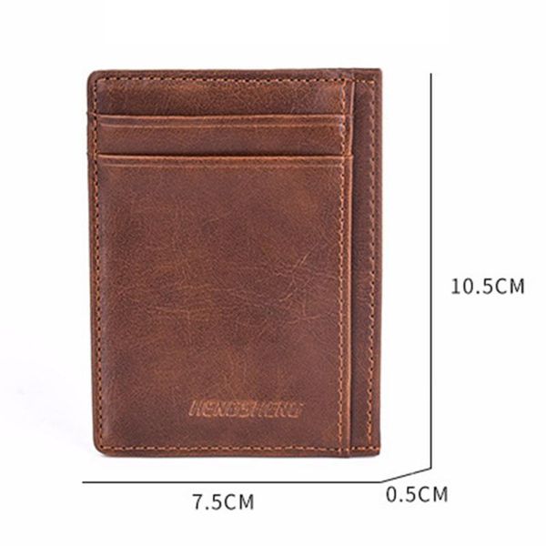 card holders 2021 3 colors wallets thin fashion men's leather multi-card wallet retro solid color mini package coin purses, Brown;gray
card holders 2021 3 colors wallets thin fashion men's leather multi-card wallet retro solid color mini package coin purses, Brown;gray