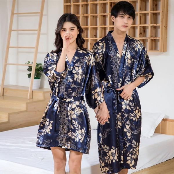 women's sleepwear lovers print floral kimono robe v-neck bride bridegroom dressing bathrobe gown summer large size lingerie rayon home, Black;red
women's sleepwear lovers print floral kimono robe v-neck bride bridegroom dressing bathrobe gown summer large size lingerie rayon home, Black;red