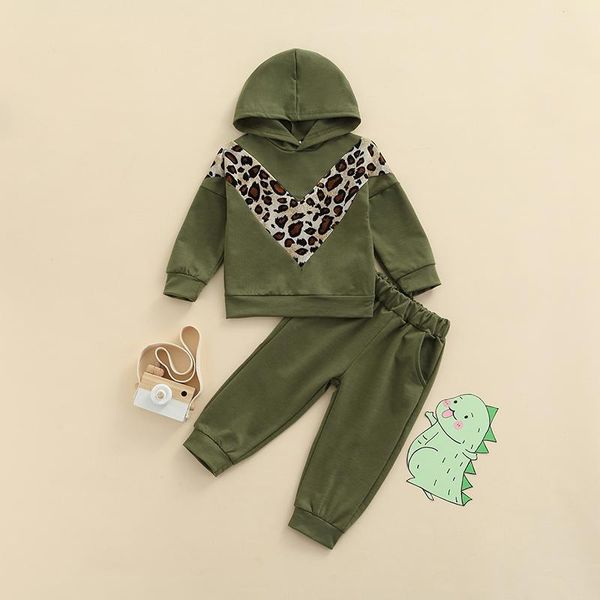 clothing sets casual boys clothes kids leopard print long sleeve hooded solid color trousers 2pcs outfits spring autumn, White
clothing sets casual boys clothes kids leopard print long sleeve hooded solid color trousers 2pcs outfits spring autumn, White