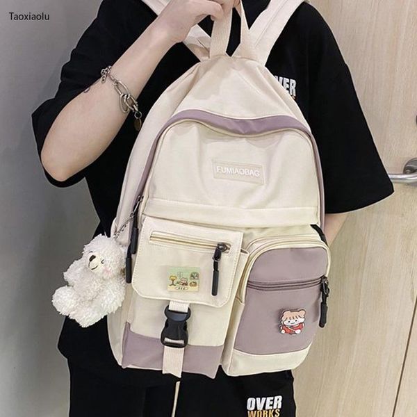 backpack classic fashion black student for girls cute nylon kawaii ladies men waterproof female schoolbag
backpack classic fashion black student for girls cute nylon kawaii ladies men waterproof female schoolbag