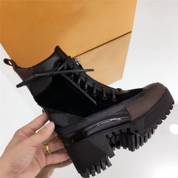 201 latest design shoes laureate sand boots leather fashion trend comfortable breathable, Black
201 latest design shoes laureate sand boots leather fashion trend comfortable breathable, Black