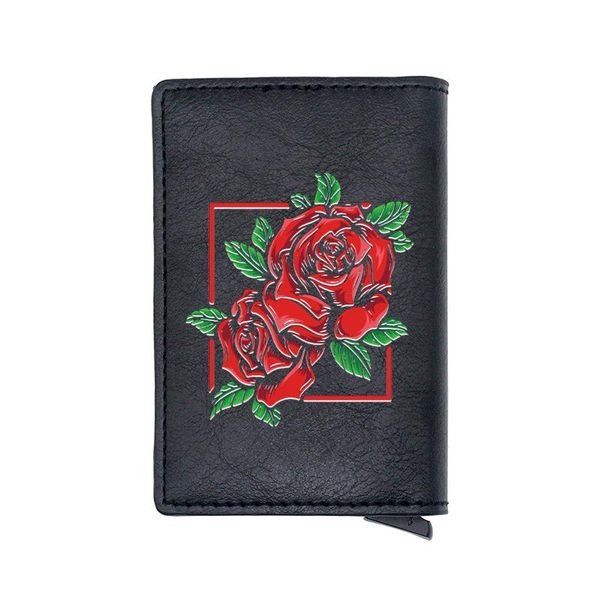 card holders 2021 arrival red rose design digital printing leather holder wallet men women brown mini short purse gift, Brown;gray
card holders 2021 arrival red rose design digital printing leather holder wallet men women brown mini short purse gift, Brown;gray