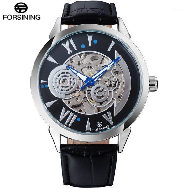 brand fashion automatic self wind watch creative skeleton black dial transparent back case leather band wristwatches, Slivery;brown
brand fashion automatic self wind watch creative skeleton black dial transparent back case leather band wristwatches, Slivery;brown