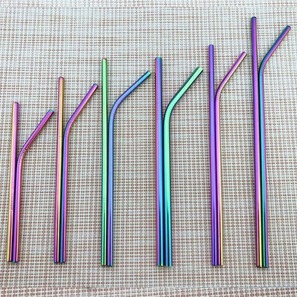 drinking straws colorful reusable metal straw with cleaner brush 4pcs/pack 304 stainless steel straight bent party
drinking straws colorful reusable metal straw with cleaner brush 4pcs/pack 304 stainless steel straight bent party