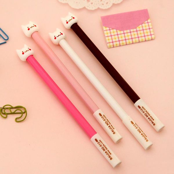 gel pens 4 pcs/lot cute lovely 0.38mm cat-kitty-capped pen for school stationery & office supply
gel pens 4 pcs/lot cute lovely 0.38mm cat-kitty-capped pen for school stationery & office supply