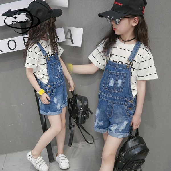 jumpsuits 3-15y kids overalls summer girls pants button straight denim short comfortable soft children clothes hy39, Blue
jumpsuits 3-15y kids overalls summer girls pants button straight denim short comfortable soft children clothes hy39, Blue