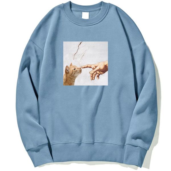 men's hoodies & sweatshirts genesis cat funny sweatshirt women hoodie winter autumn crewneck jumper pullover streetwear hoody, Black
men's hoodies & sweatshirts genesis cat funny sweatshirt women hoodie winter autumn crewneck jumper pullover streetwear hoody, Black