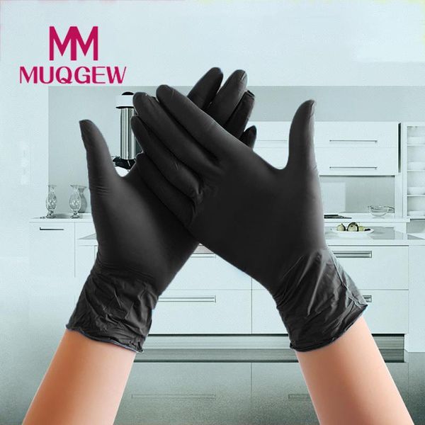 100pcs black disposable latex nitrile glove working gloves grade waterproof guantes work safety cleaning
100pcs black disposable latex nitrile glove working gloves grade waterproof guantes work safety cleaning