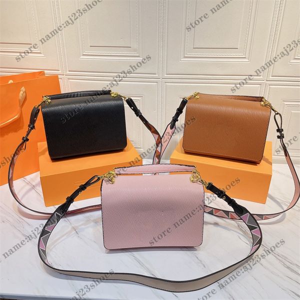 designer bag womens handbags purses bicolor textile strap totes cross body twist mm shoulder bags m59027
designer bag womens handbags purses bicolor textile strap totes cross body twist mm shoulder bags m59027