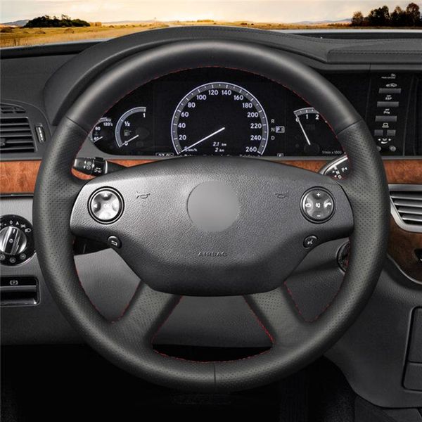 steering wheel covers diy anti-slip wear-resistant cover for - s-class 2006 2008 car interior decoration
steering wheel covers diy anti-slip wear-resistant cover for - s-class 2006 2008 car interior decoration