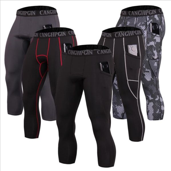 men's pants running tights leggings gym training sweat compression basic layer winter jogging suit brand sportswear, Black
men's pants running tights leggings gym training sweat compression basic layer winter jogging suit brand sportswear, Black
