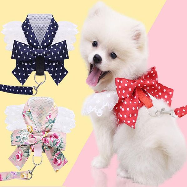 dog collars & leashes sweet bow chest harness leash cat pet clothes supplies small and medium-sized dogs
dog collars & leashes sweet bow chest harness leash cat pet clothes supplies small and medium-sized dogs