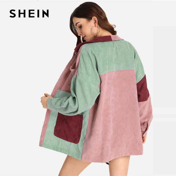 shein multicolor elegant modern lady cut and sew pocket front buttoned autumn weekend casual women coat outerwear, Black;brown
shein multicolor elegant modern lady cut and sew pocket front buttoned autumn weekend casual women coat outerwear, Black;brown