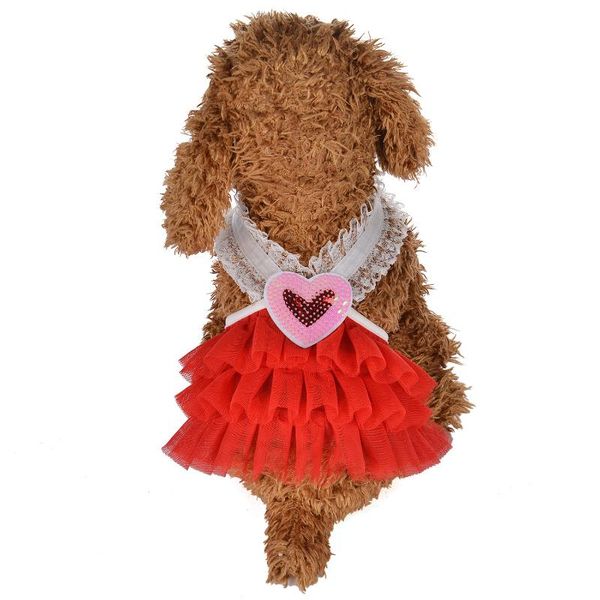 dog apparel cute heart dress princess dersses summer clothes cat puppy skirt wedding costume small pet
dog apparel cute heart dress princess dersses summer clothes cat puppy skirt wedding costume small pet