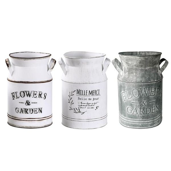 vases 1pcs retro vase flower pot metal creative letter/printing galvanized sheet kettle shape plant arrangement with handle
vases 1pcs retro vase flower pot metal creative letter/printing galvanized sheet kettle shape plant arrangement with handle