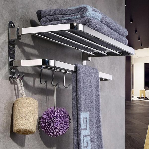 towel rack foldable stainless steel polishing organizer holder wall mounted shelf washroom for bathroom accessories racks
towel rack foldable stainless steel polishing organizer holder wall mounted shelf washroom for bathroom accessories racks
