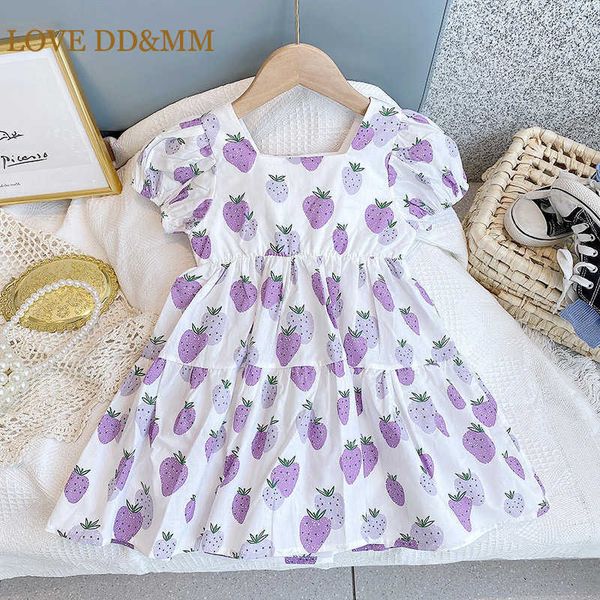 love dd&mm girls dresses summer kids party dresses strawberry print loose clothes children clothing vestidos 3-7 years 210715, Red;yellow
love dd&mm girls dresses summer kids party dresses strawberry print loose clothes children clothing vestidos 3-7 years 210715, Red;yellow