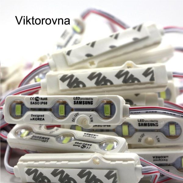 modules 50pcs ip68 samsung smd 5730 5630 led module light advertising lamp 1.2w 3leds sign backlights waterproof 12v white chip
modules 50pcs ip68 samsung smd 5730 5630 led module light advertising lamp 1.2w 3leds sign backlights waterproof 12v white chip