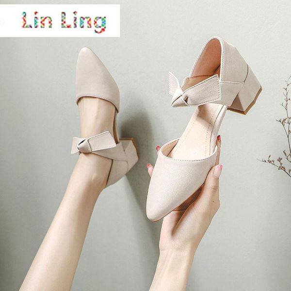 pointed white high heel shoes women's chunky 2021 spring and summer 5cm boots, Black 
pointed white high heel shoes women's chunky 2021 spring and summer 5cm boots, Black