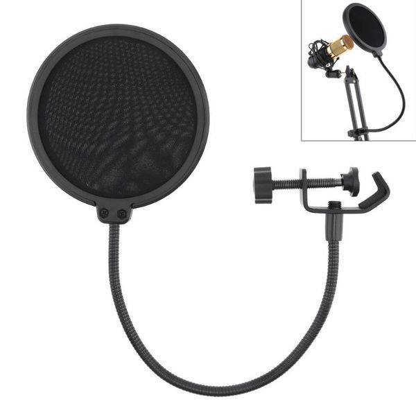 microphones double layer studio microphone flexible wind screen sound filter for broadcast karaoke youtube podcast recording accessories
microphones double layer studio microphone flexible wind screen sound filter for broadcast karaoke youtube podcast recording accessories