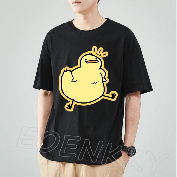 men's t-shirts 2021 summer funny yellow hen short-sleeved o-neck printed t-shirt 100% cotton streetwear graphic male clothing, White;black
men's t-shirts 2021 summer funny yellow hen short-sleeved o-neck printed t-shirt 100% cotton streetwear graphic male clothing, White;black