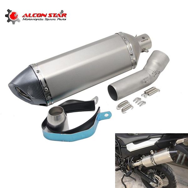 motorcycle exhaust system alconstar-motorcycle middle link pipe escape moto muffler with db killer case for f650gs f700gs f800gs
motorcycle exhaust system alconstar-motorcycle middle link pipe escape moto muffler with db killer case for f650gs f700gs f800gs
