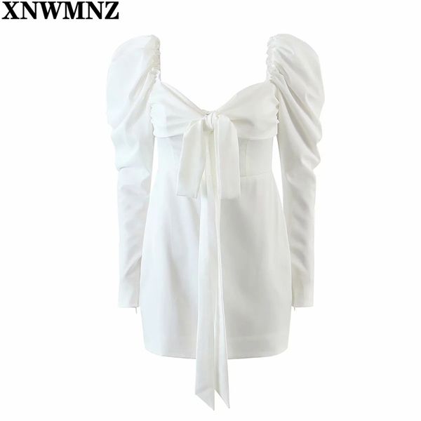 women retro center bow bandage dresses white long sleeve mini square collar sheath vestidos summer party 210520, Black;gray
women retro center bow bandage dresses white long sleeve mini square collar sheath vestidos summer party 210520, Black;gray