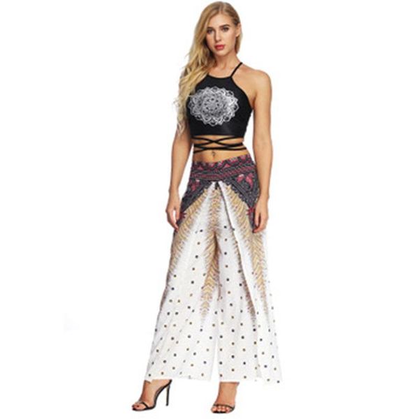 women's pants & capris women soft loose national style boho festival hippie trousers floral printed high elastic waist wide leg, Black;white
women's pants & capris women soft loose national style boho festival hippie trousers floral printed high elastic waist wide leg, Black;white